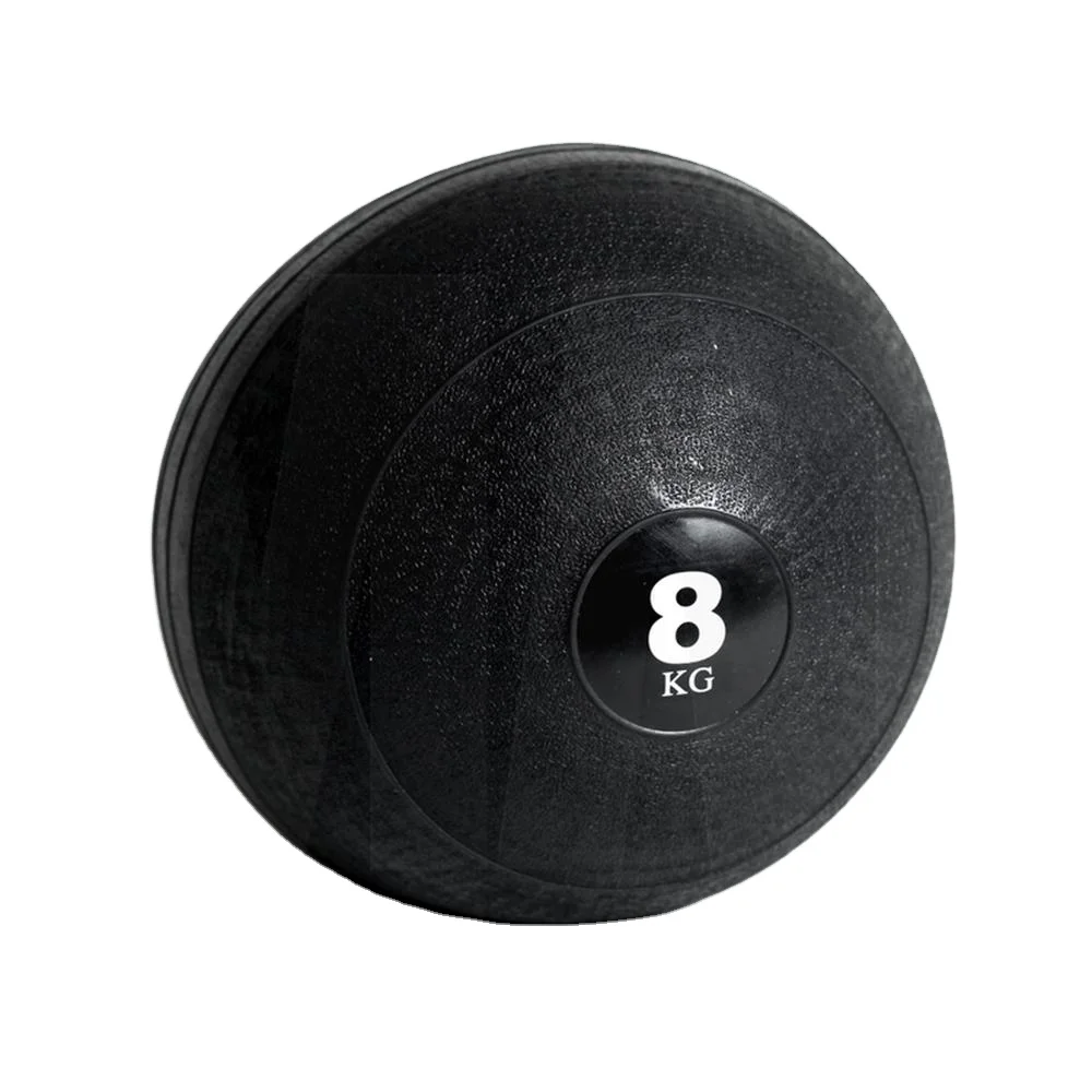 

fitness gymnastic pvc slam ball for training, Black