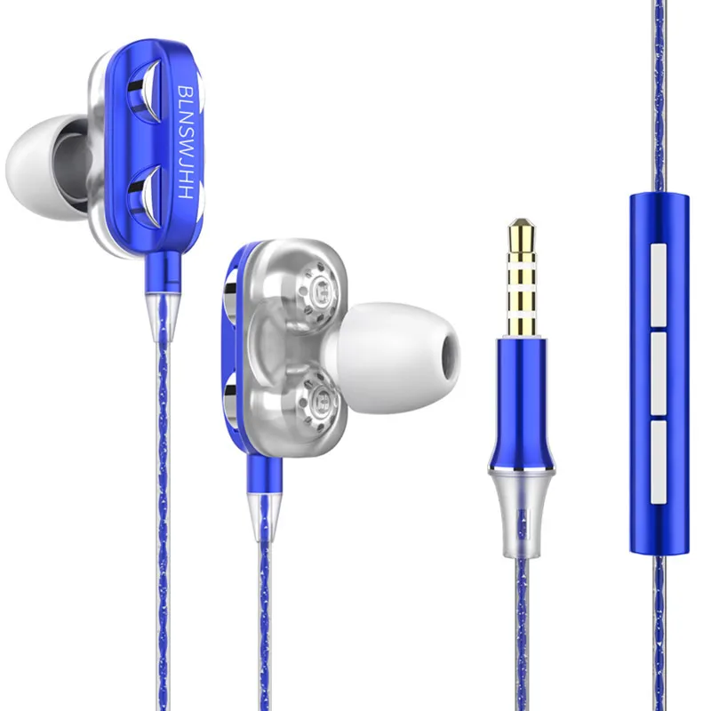 

Free sample wired earphones 3.5mm jack In-ear headphone wired bass high quality earbuds with microphone for mobile phone