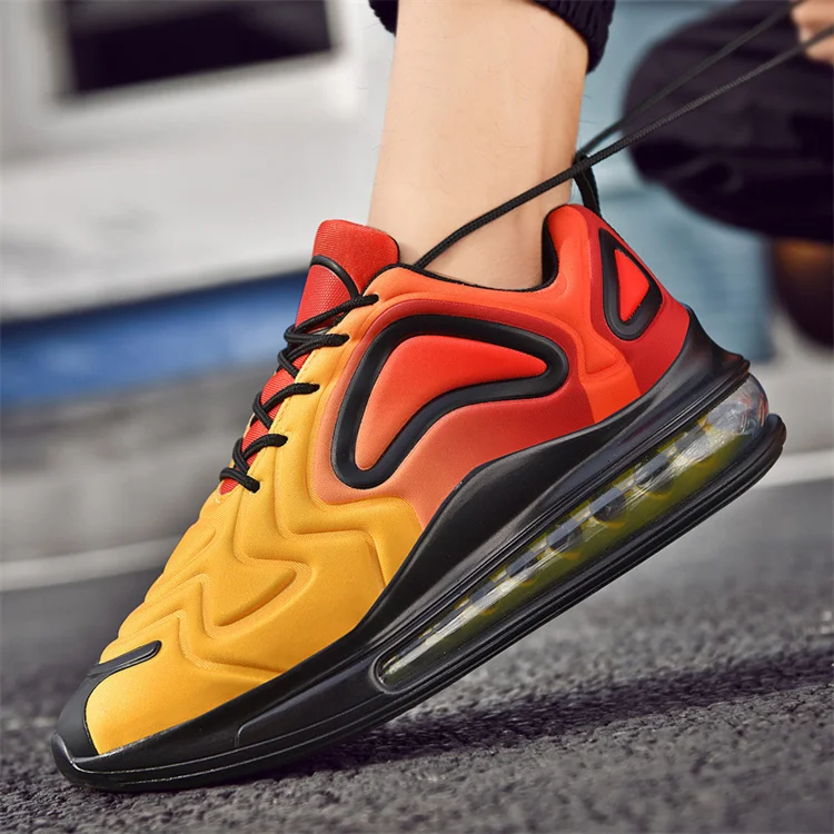 

2021 Wholesale Air Cushion Custom Sneakers Men Casual Sports Walking Style Shoes