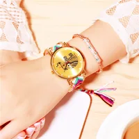 

2019 new Handmade Braided Band watch Ladies Quartz Wristwatch for women