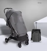 

Lightweight Baby Stroller Portable Travel Foldable Baby Carriage With Full-cover Awning Infant Trolley Cart Carry On Plane