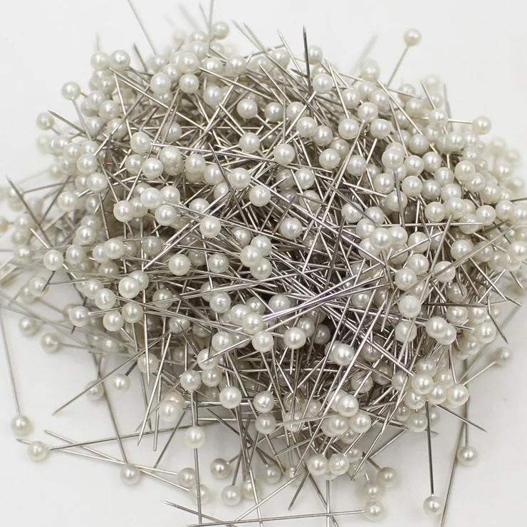 

White Round ball fixed Head Sewing Pins dressmaker pin for Sewing
