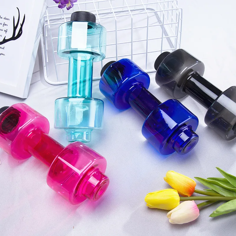 

650g Dumbbell Injection Adjustable Outdoor Portable Double Layer Accessories Sport Fitness Slimming Body With Water Bottle