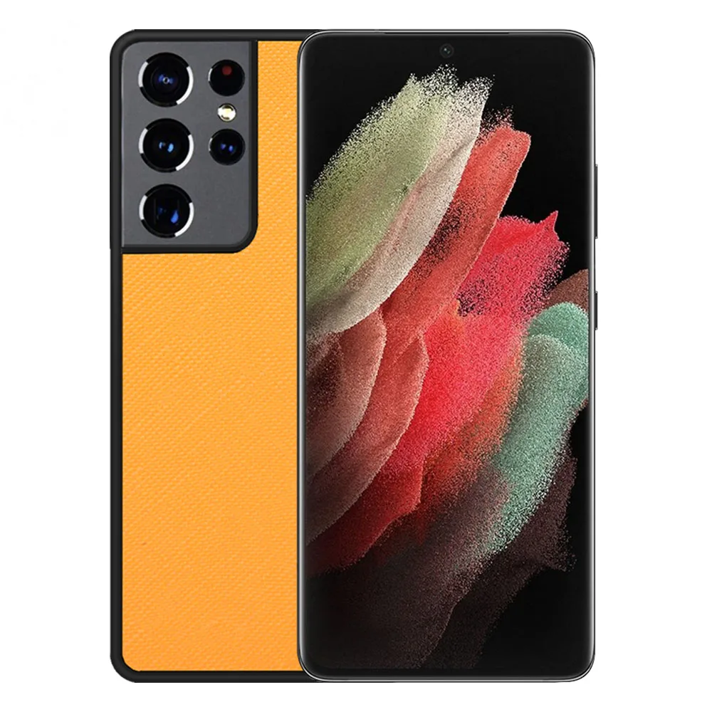 

2021 hot selling Pu + TPU fall proof mobile phone case for Samsung S20 S21 s22ultra multifunctional mobile phone protective case, Customized colors