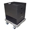KKMARK custom lift off lid flight case All trays stack and sit on rubber feet
