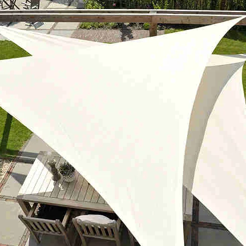 

Sun Shade Sail Triangle Awning Fabric Patio Outdoor