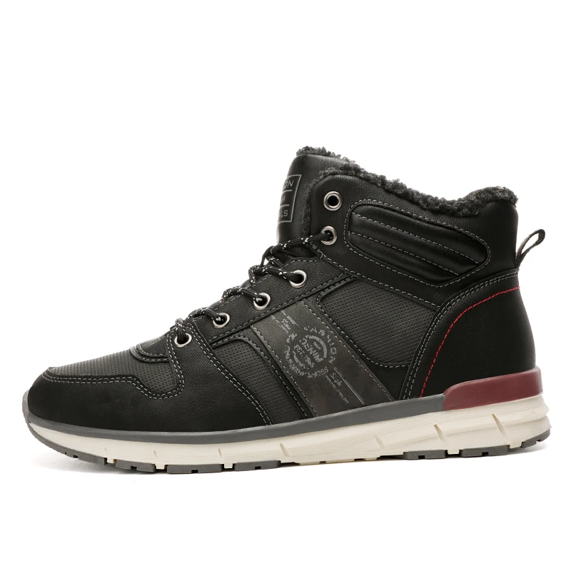 

Snow boots for men 2021 Winter Thick and fleece style shoes, Customized color