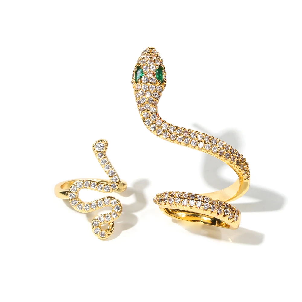 

Fashion jewelry snake earring set ear cuff wholesale halloween anime stud earring for women girl