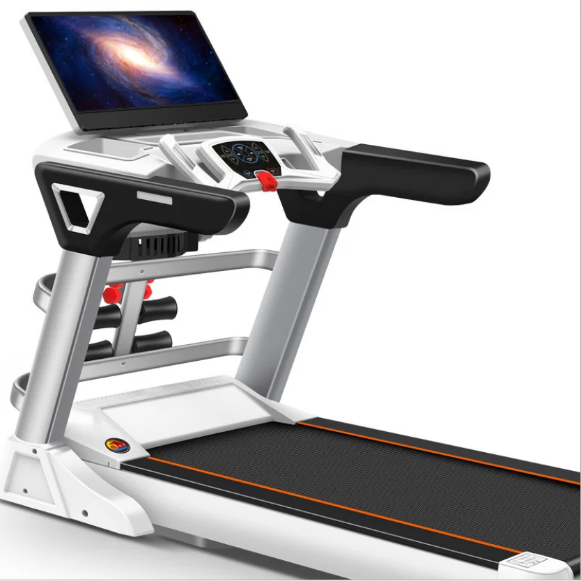 

2019 hot Sale commercial grade widening track large running sports equipment use for gym 15.6 big screen wifi function