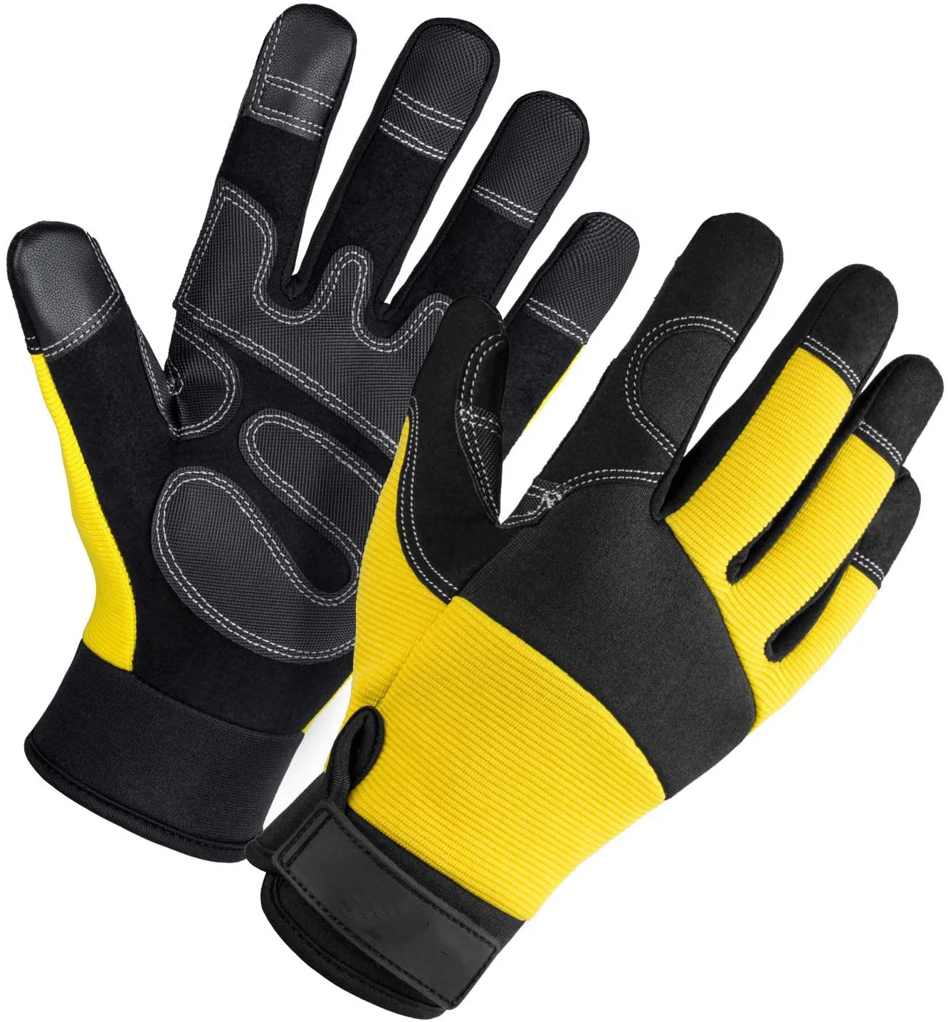 

Wholesale soft and convenient Football Soccer Goalkeeper Finger Protect For extra protection, Black +yellow