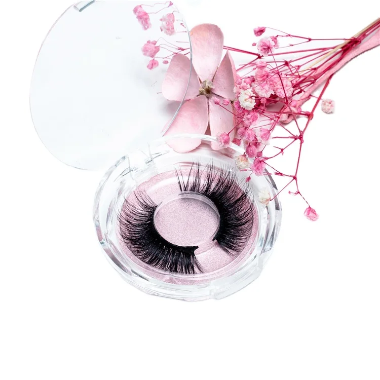 

2021 Zwo wxx wholesale dramatic fluffy thick 100% real 3d 20mm mink eyelashes vendor, Black