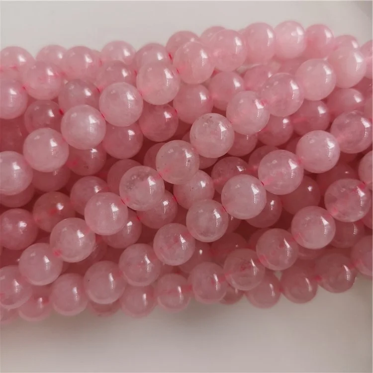 

Hot Sell Rose Quartz Gemstone Loose Beads Natural Stone Beads