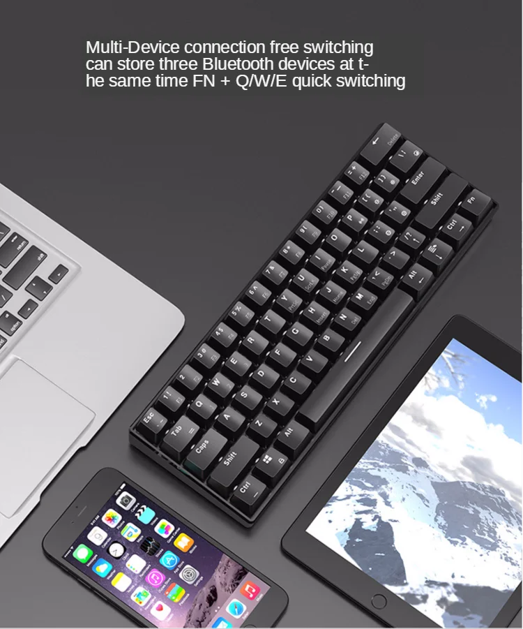 61キーwired ワイヤレス60パーセントbtゲームmechnicalキーボード Buy キーボードメカニカルゲーム メカニカルキーボード 60 キーボード Product On Alibaba Com