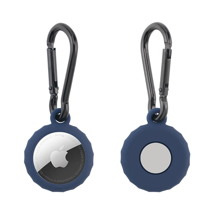 

Wireless Key Finder Key Locator For Airtag Cover Portable Wallet Finder GPS Tracker For Apple Silicone Airtag Cover, Multi color for customer choose