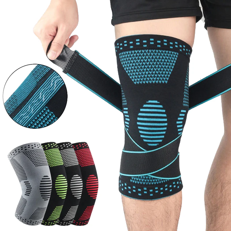 

1pc Pads Knee Braces for Arthritis Compression Sleeve Non-Slip Running Soccer Basketball Meniscus Tear Sport Kneepads