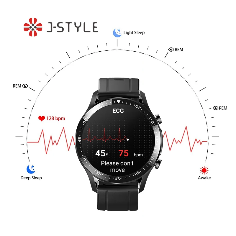 

J-style 2051E-R AMOLED Smart Watches New Arrivals 2021 Bracelet Sport Smart Watch