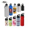 zhejiang vintage wash metal water bottle promotional gifts with marking free samples for school water bottles ionized with lid