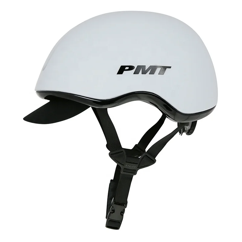 

PMT Bicycle Helmets with Removable Visor for Adult Men Women Commuter Urban Scooter Adjustable M/L Size Bike Helmet, 4colors