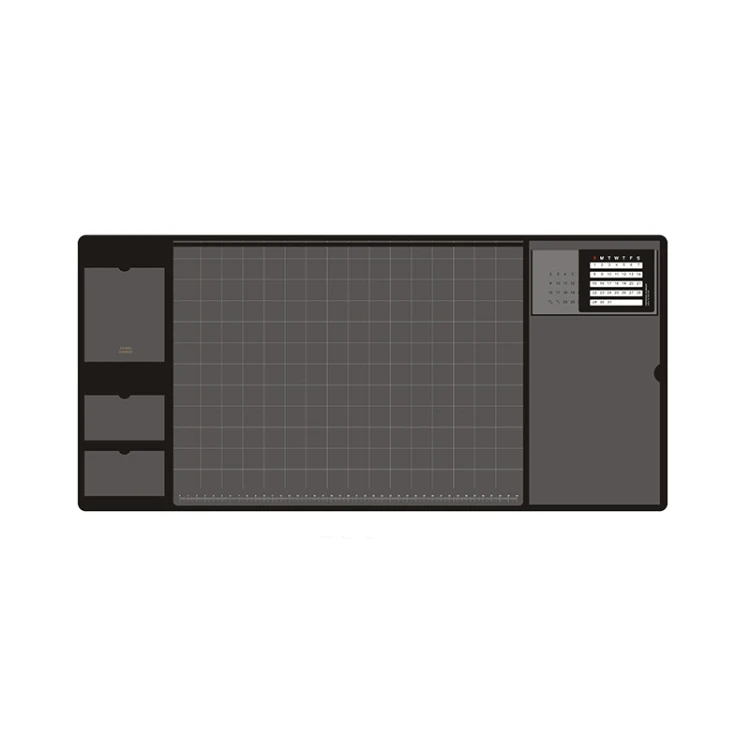 

Wholesale Price Retro Multifunctional Business Office Home Computer Desk Pad PU Mouse Pad 4 Colors