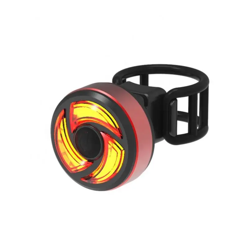 

New USB Rechargeable Bicycle Safety Warning Light Red Light Bike Smart Led Tail Light