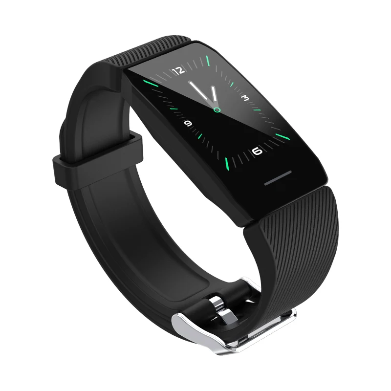 

Smart Watch black Bracelet Heart Rate Monitor Blood Pressure Sport Fitness Tracker Men Smartwatch