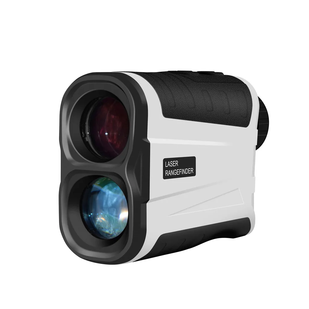 

NORM High-precision portable golf rangefinder telescope with vibration, ballistic compensation, flagpole lock,, White