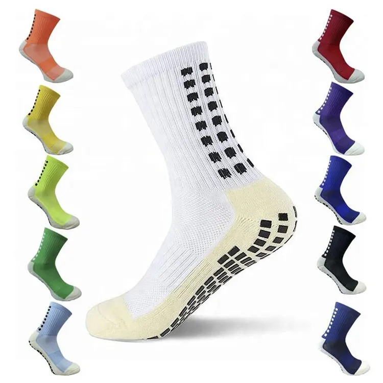 

High quality non slip football socks soccer unisex training sport soccer socks men