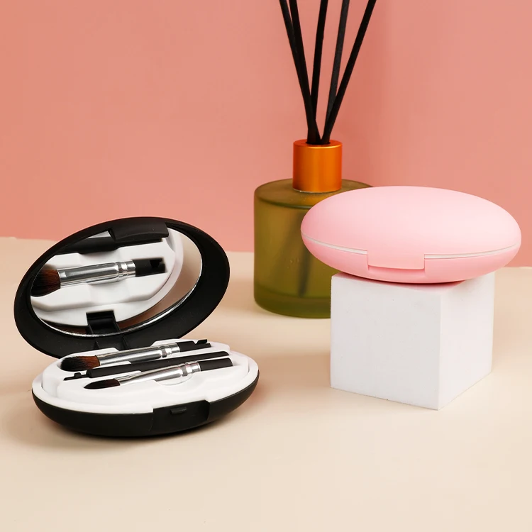 

New Design Portable Hot Sell Private Label Pink 5 Piece Wholesale Makeup Brush Set