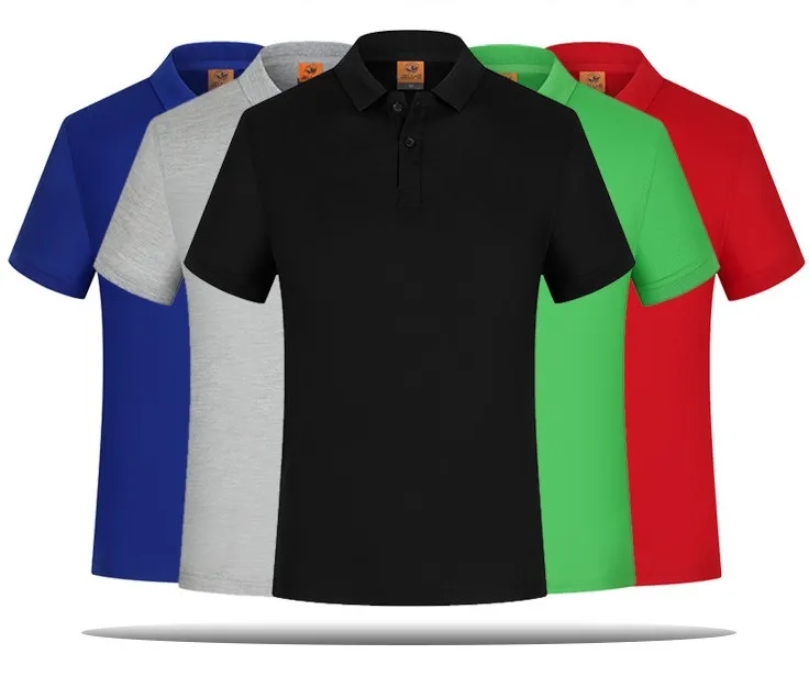 

Printed logo design high-quality fabric comfortable 100% cotton Polo T-shirt