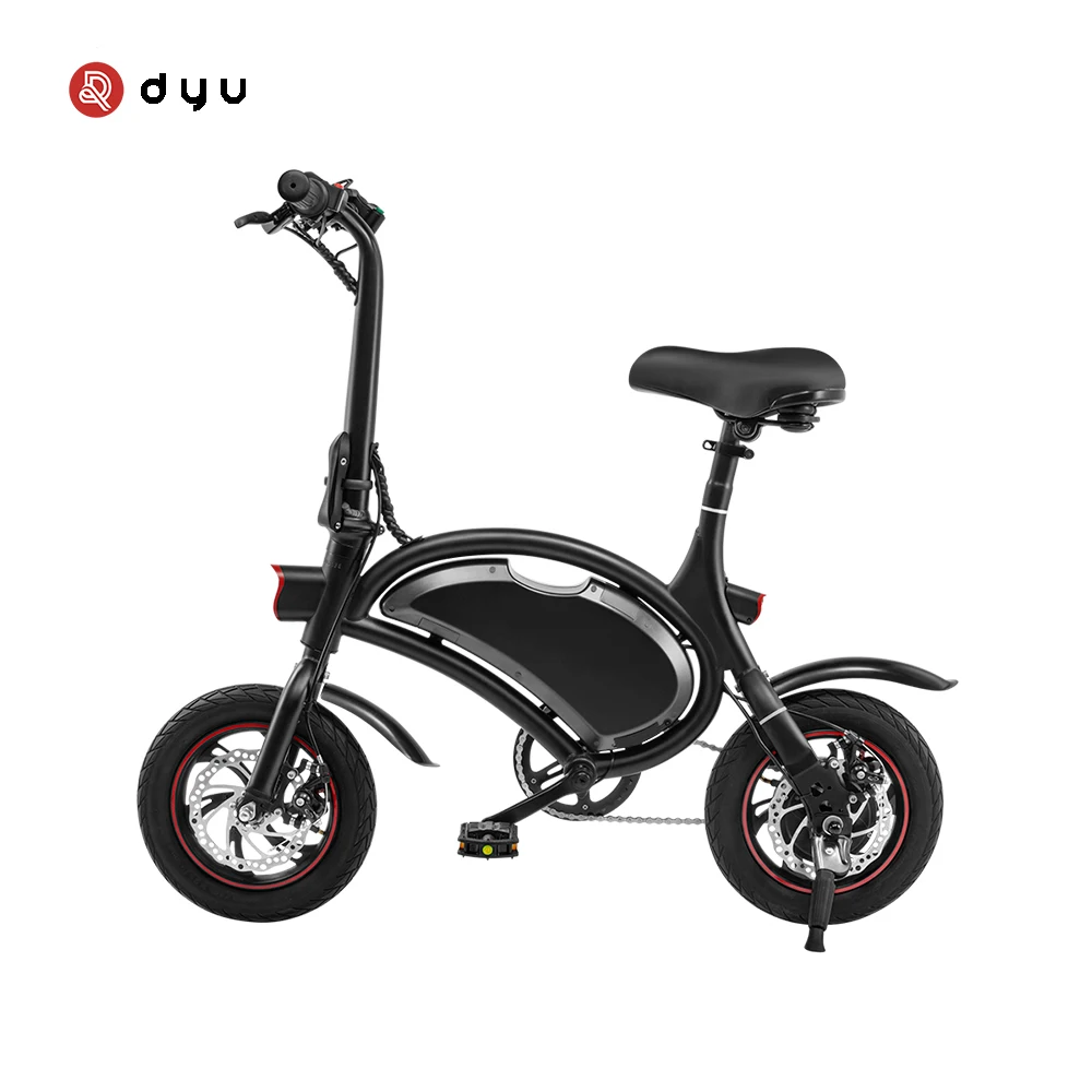 

USA in stock Dropshipping 12 inch Folding Electric Bicycle 250W 36V Motor 6ah Battery electric scooter battery 36v