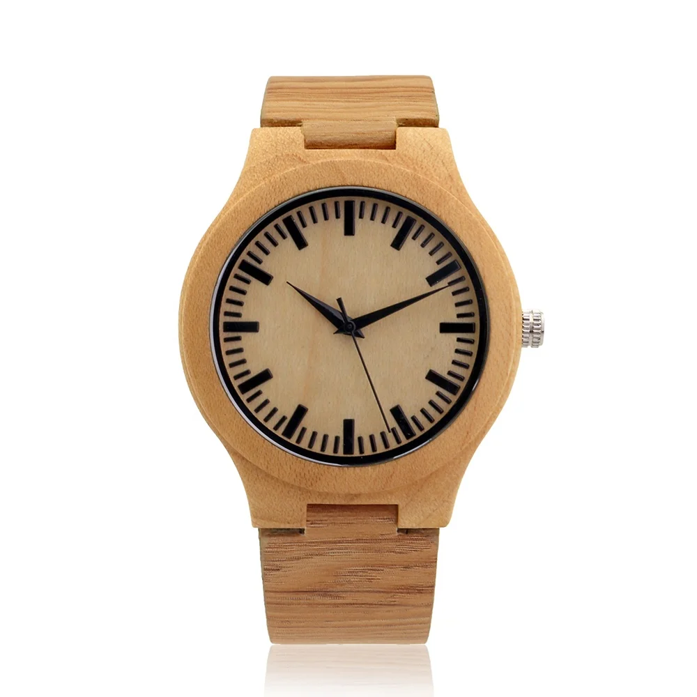 

Maple Wood Man Watch Quartz Relojes Leather Maple Watches Men Wrist