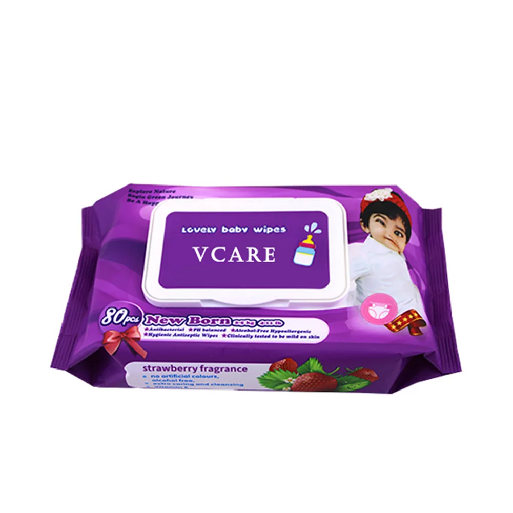 

Free Sample Baby Wet Wipe Products Wholesale Wipe Manufactures From China, White color