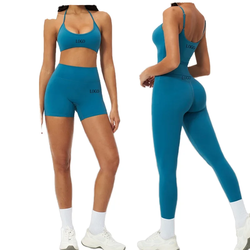 7-Piece Set Spandex Nylon Yoga Set