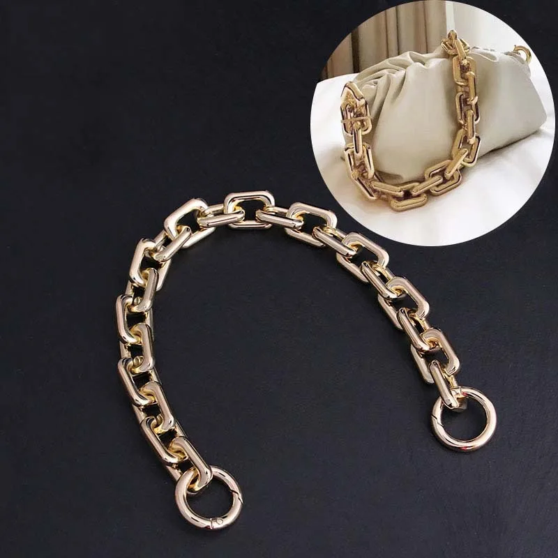

WOMAN BAG ACCESSORIES Metal Chain purse straps Handle Replacement BAG BELT