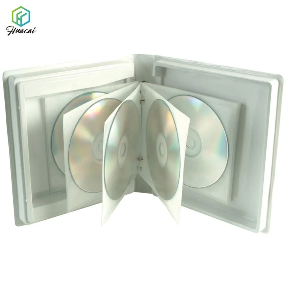 

CD, DVD AND DISC STORAGE CASE - WHITE - 20 DISC, Biack
