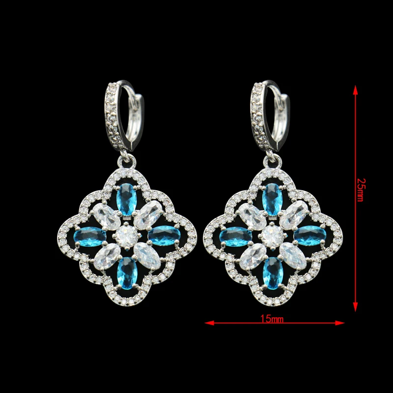 

Fashionable Earrings Set Women Jewelry Cubic Zirconia Jewelry Earring, Picture shows