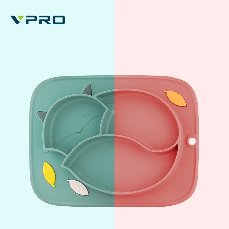 

Non-slip Suction Cup Silicone Baby Bowl Toddler Baby Silicone Plate