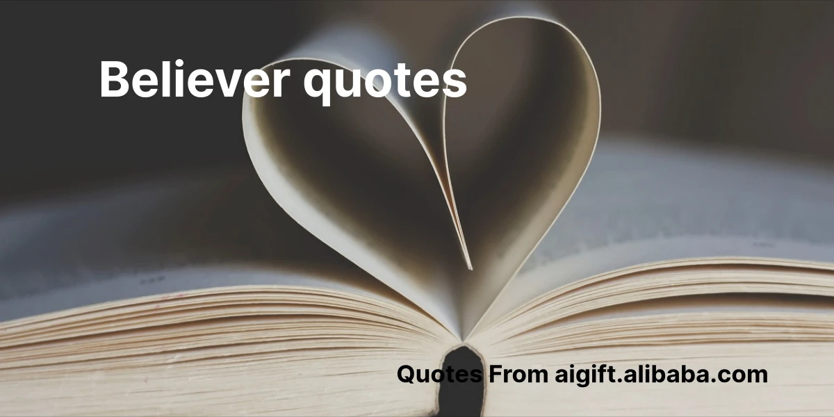 believer quotes