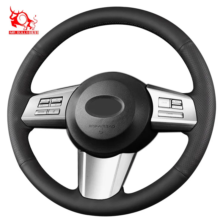 

best selling products leather product steering wheel covers for Subaru, Customized color