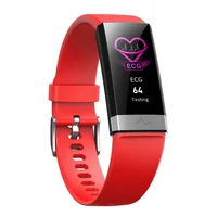 

Smart Fitness Bracelet V19 SmartBand sports bluetooth IP68 ECG fitness tracker Pedometer Heart rate Blood pressure