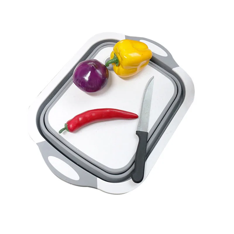 

Wholesale Folding Multifunctional Cutting Board Plastic Foldable Chopping Blocks