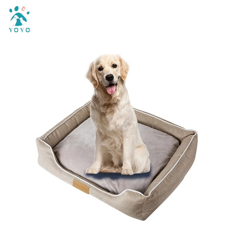 

Pet Beds Luxury Wholesale Large Cat Pet Dog Bed Waterproof Breathable Orthopedic Dog Bed PP Cotton Pet Cat Dog Nest, Customized color