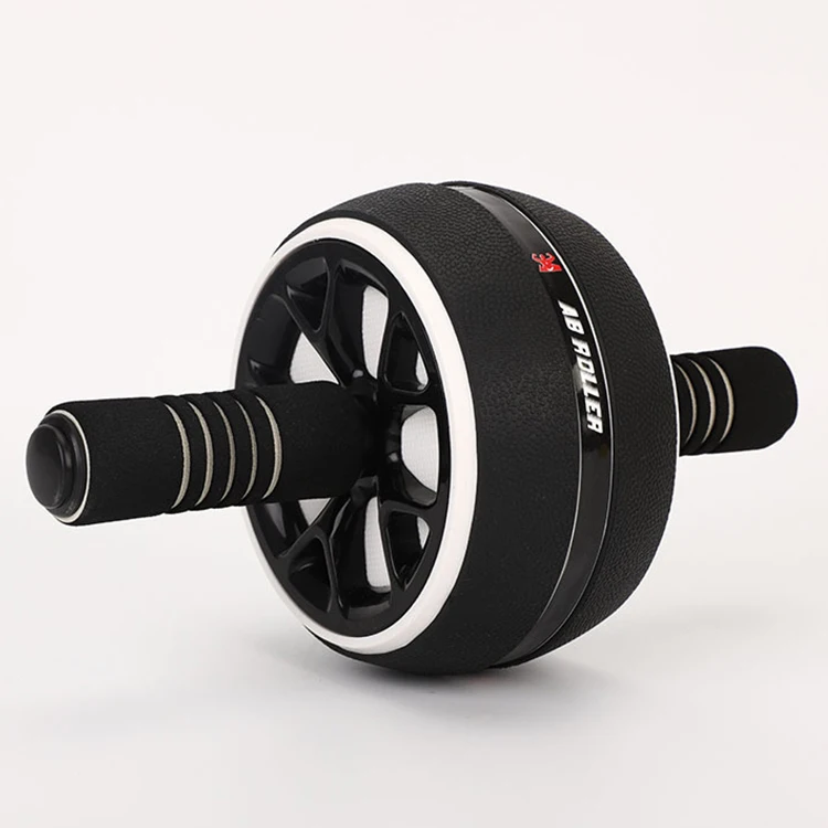 

2021 Popular New Design Fitness Equipment Gym Abdominal Exercise Sports Abdominal Muscle AB Abdominal Wheel Roller For Home Exer, Black