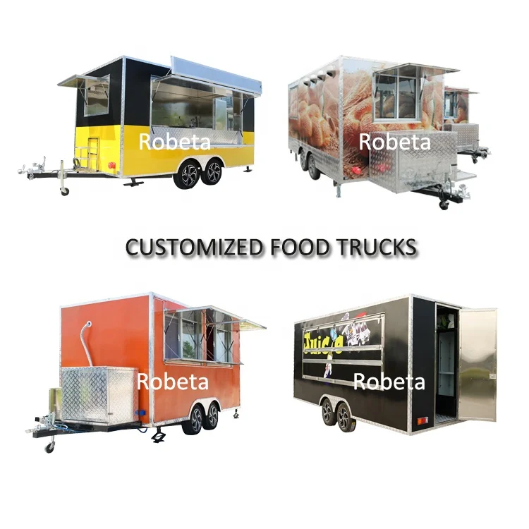 Selling Best To Abroad Food Trailer With Churro Machine And Fryer