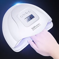 

New Arrivals SUN X5 PLUS 110W UV Gel Curing Nail Lamp With 99S Low Heat Painless Mode Timing 10s 30s 60s Nail Dryer