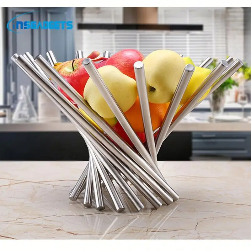 

Stainless steel hanging fruit basket HOPv8 metal basket
