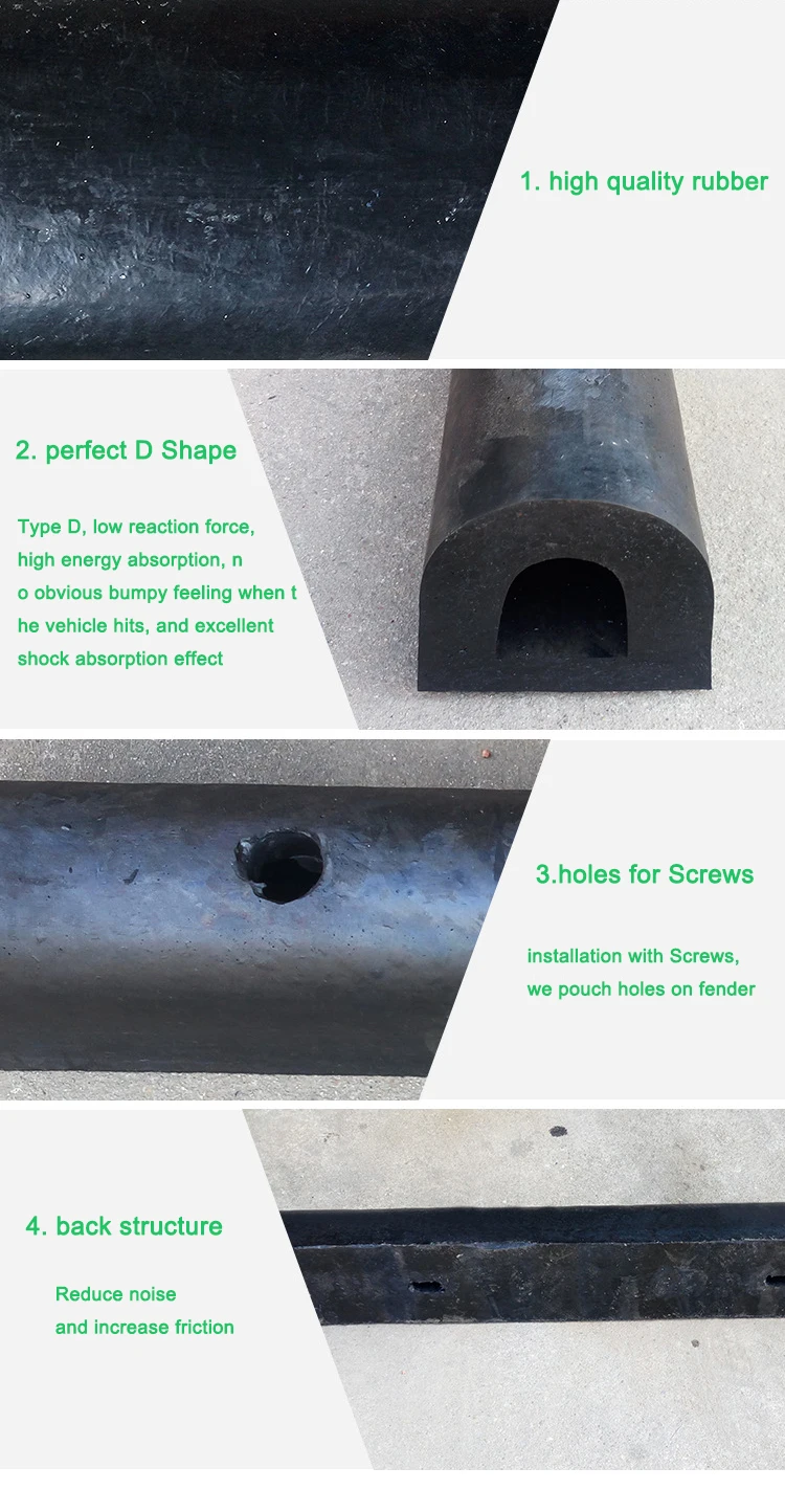 Custom Boat Gunnel Edge Protection Durable Rubber Bumpers