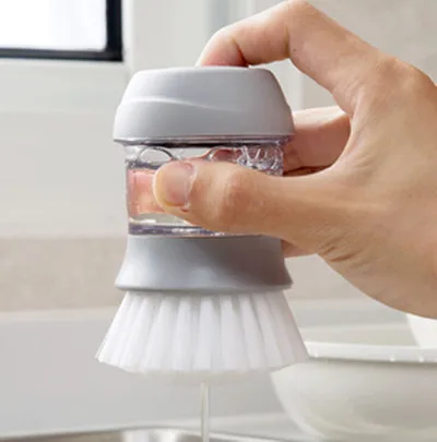 

Automatic Liquid Pot Washing Brush, Kitchen Supplies Cleaning Brush, Household Bristles Cleaning Small Brush For Washing Pot
