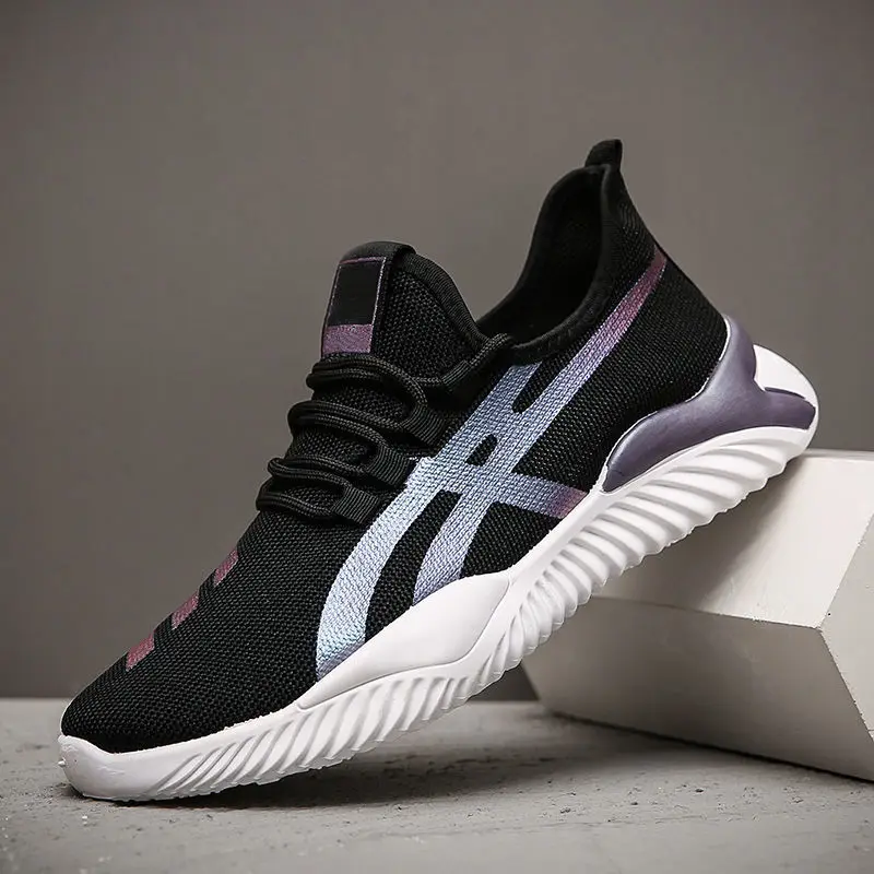 

Factory Cheap Fashion men Lightweight Sneakers Outdoor Sports Breathable Comfortable Shoes, As pic