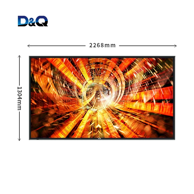 

4k super big  wide led Tv digital android system led smart tv, Black color